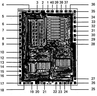 Архитектура процессора AM9080