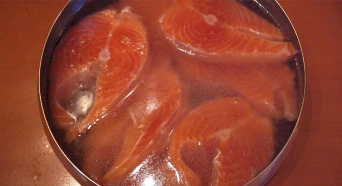 Соленый голец (морской лосось) - пошаговый рецепт с фото на Вкусномир