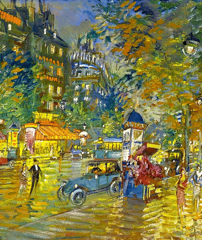 Серия "Ночной Париж"