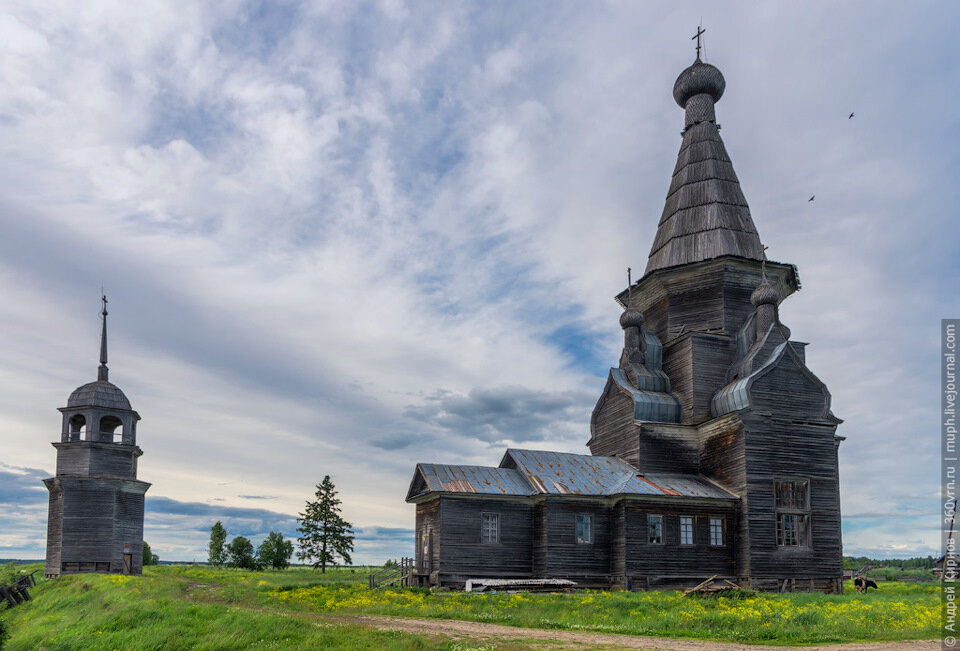 Деревянная Церковь в Карелии