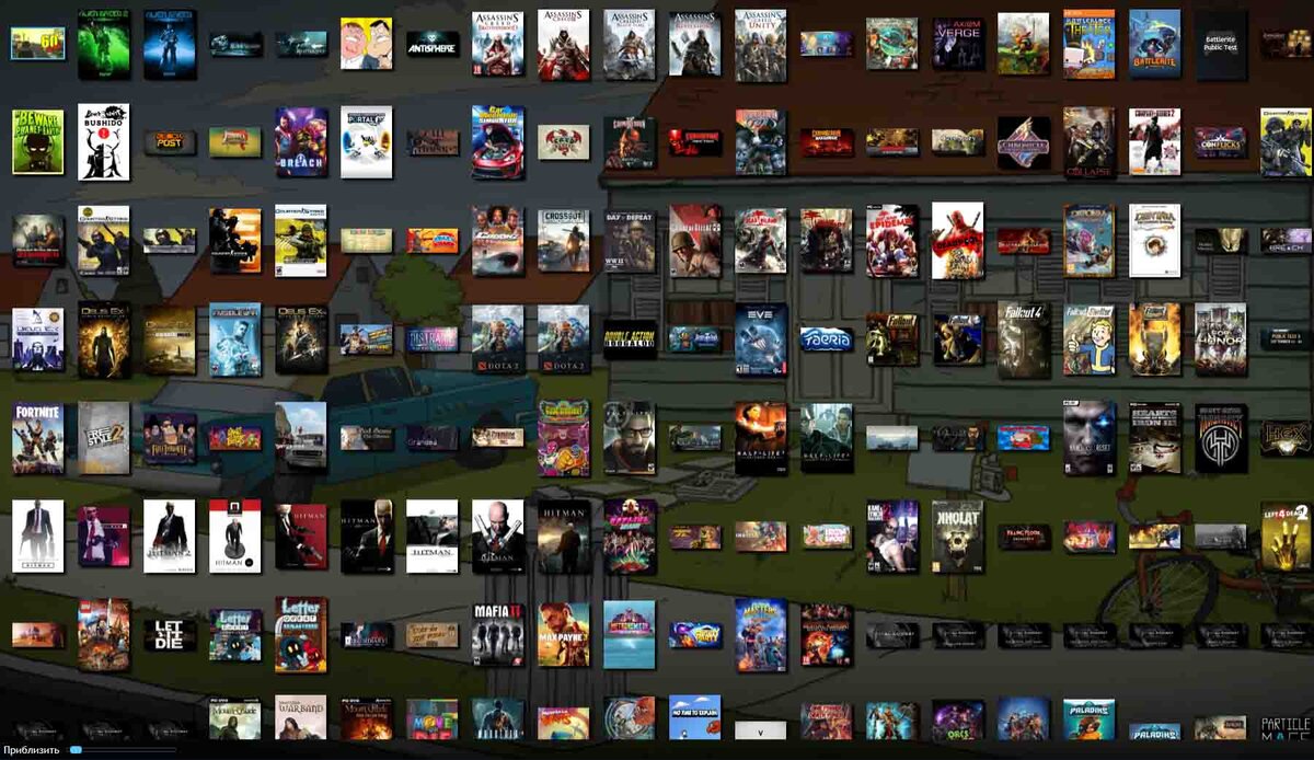 Общий Launcher для Steam и Uplay