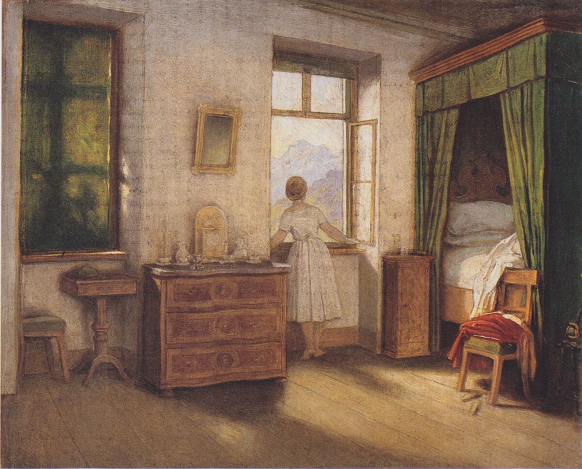 "Утро", Мориц фон Швинд, 1858, из коллекции Галереи Шака