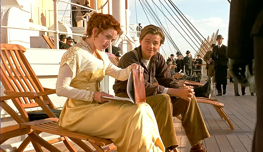 кадр из фильма "Титаник"