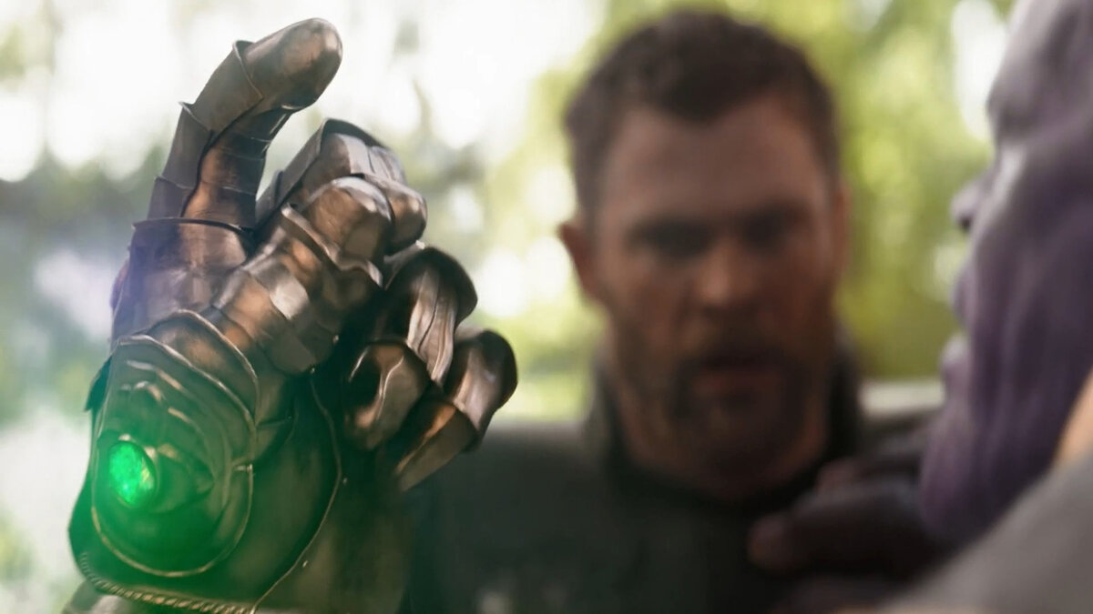 Кадр из фильма "Мстители: Война Бесконечности"