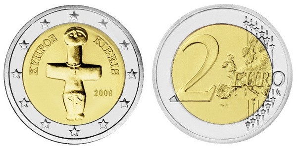 2 евро Кипр