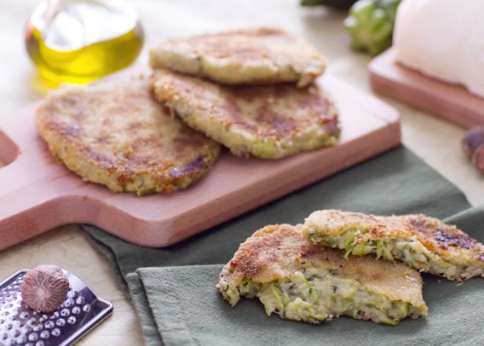 Необыкновенно вкусные котлетки из кабачков // изображение www.giallozafferano.it