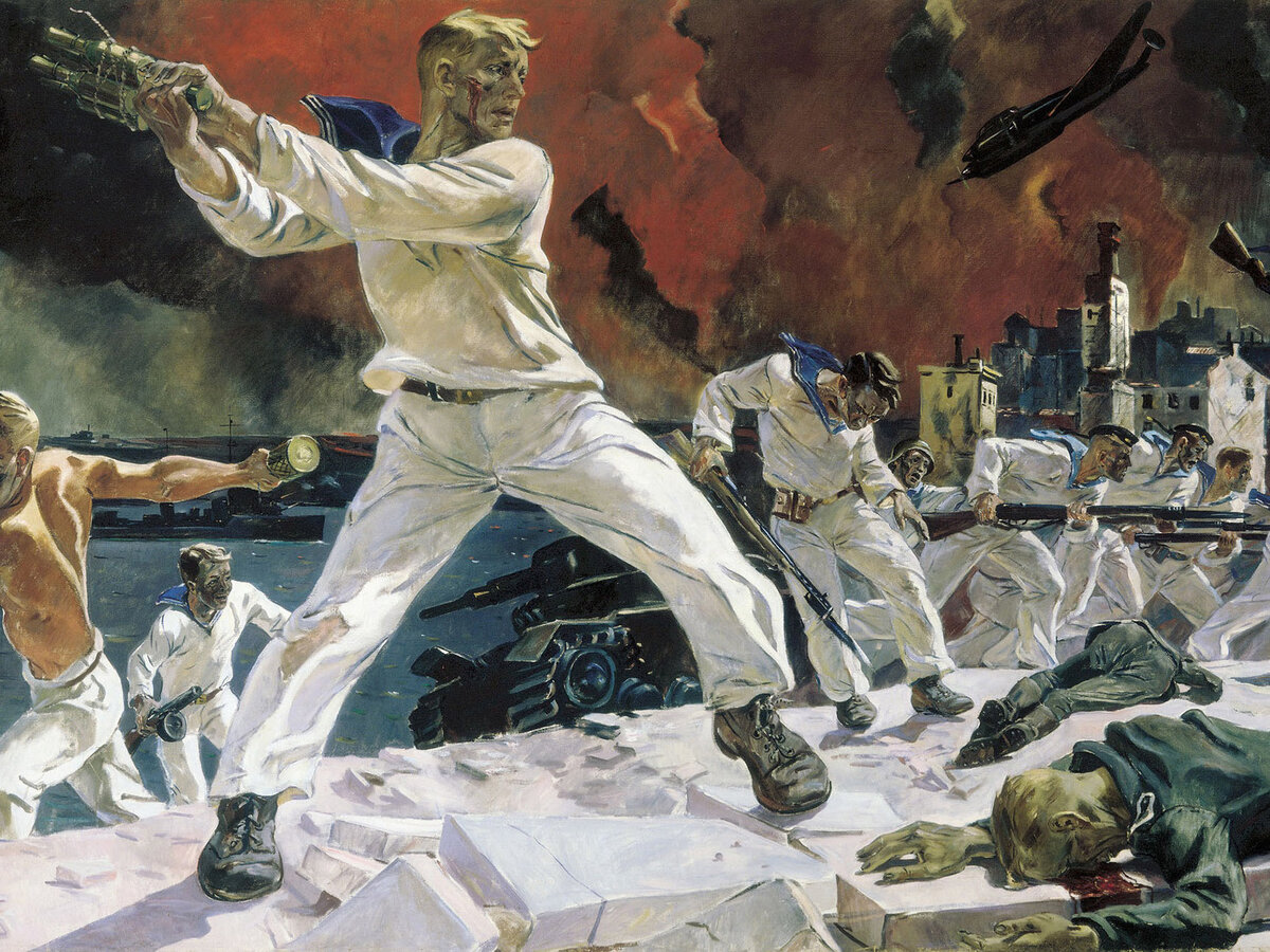 Дейнека. "Оборона Севастополя"