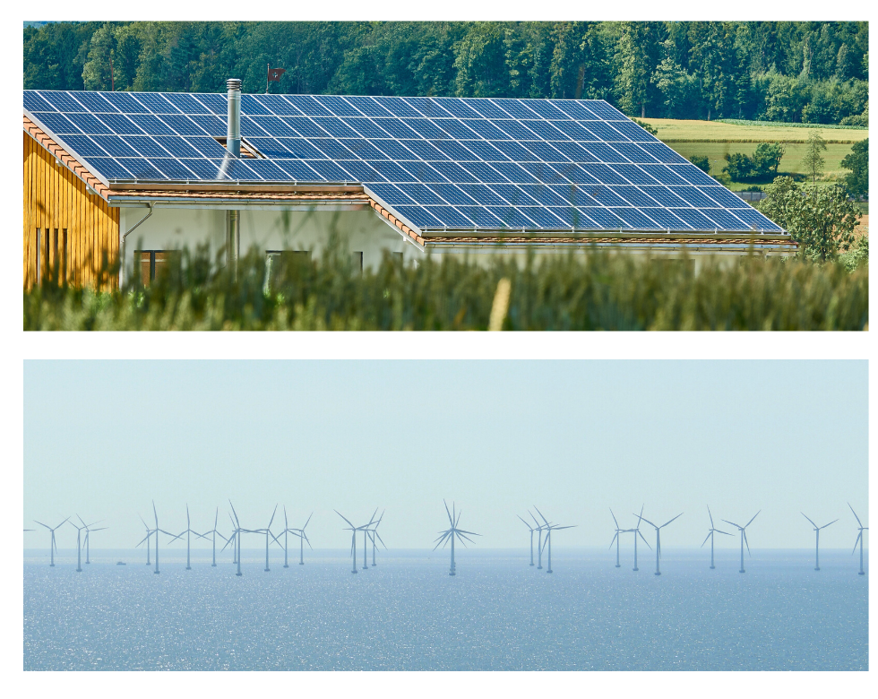 Солнечные и ветровые электростанции