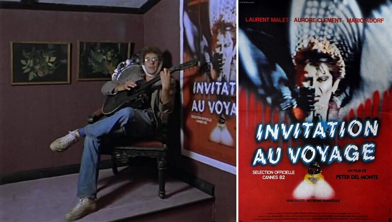 Кадр из фильма «Мэри Поппинс, до свидания» (1984) и постер к фильму 'Invitation au voyage' (1982). Скриншот. Источник - YouTube.