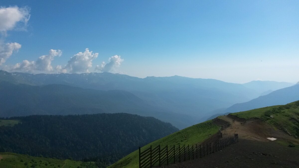 Красная поляна. Фото из личного архива.