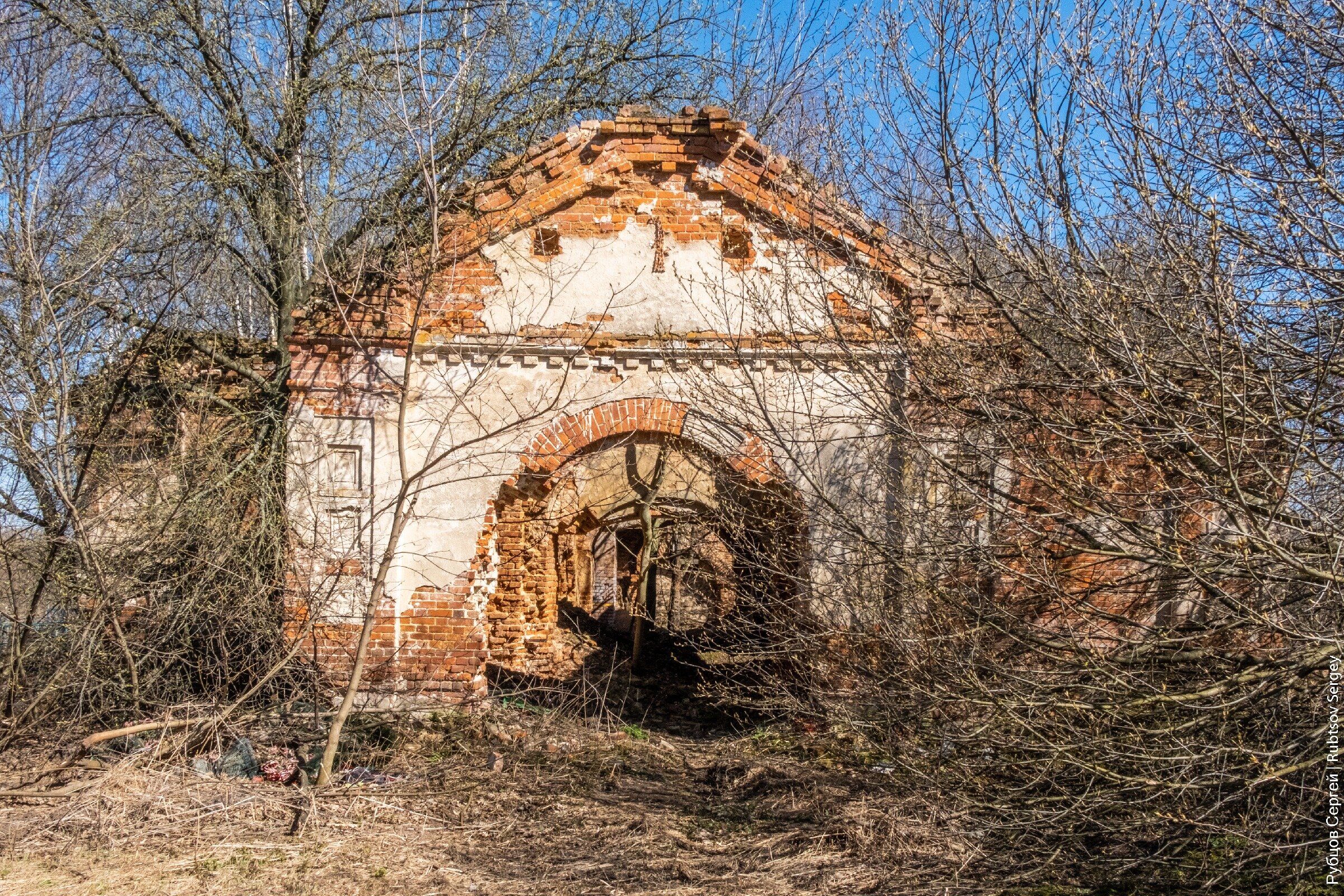 Заброшенный храм в Майском, Киреевский район | Сергей Рубцов