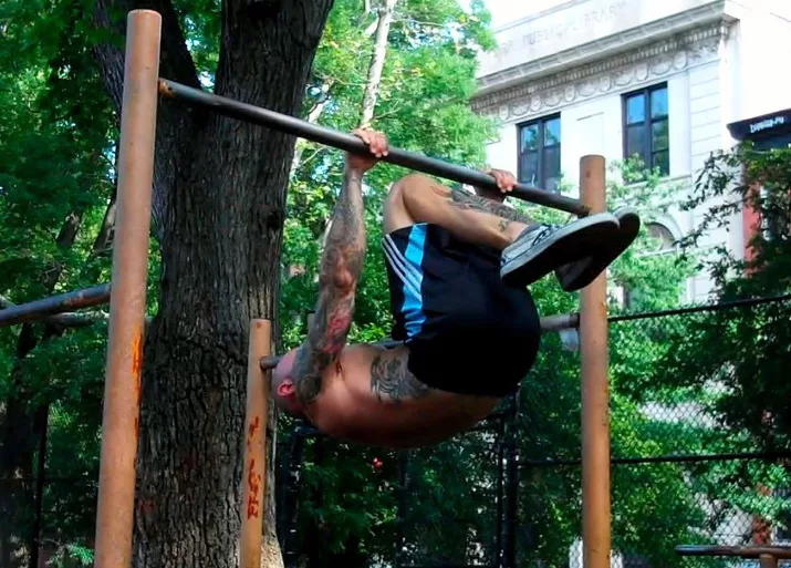 Street Workout передний ВИС