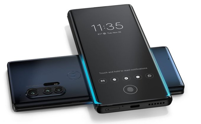 Motorola EDGE+ Фото: https://twitter.com/gadgetstouse