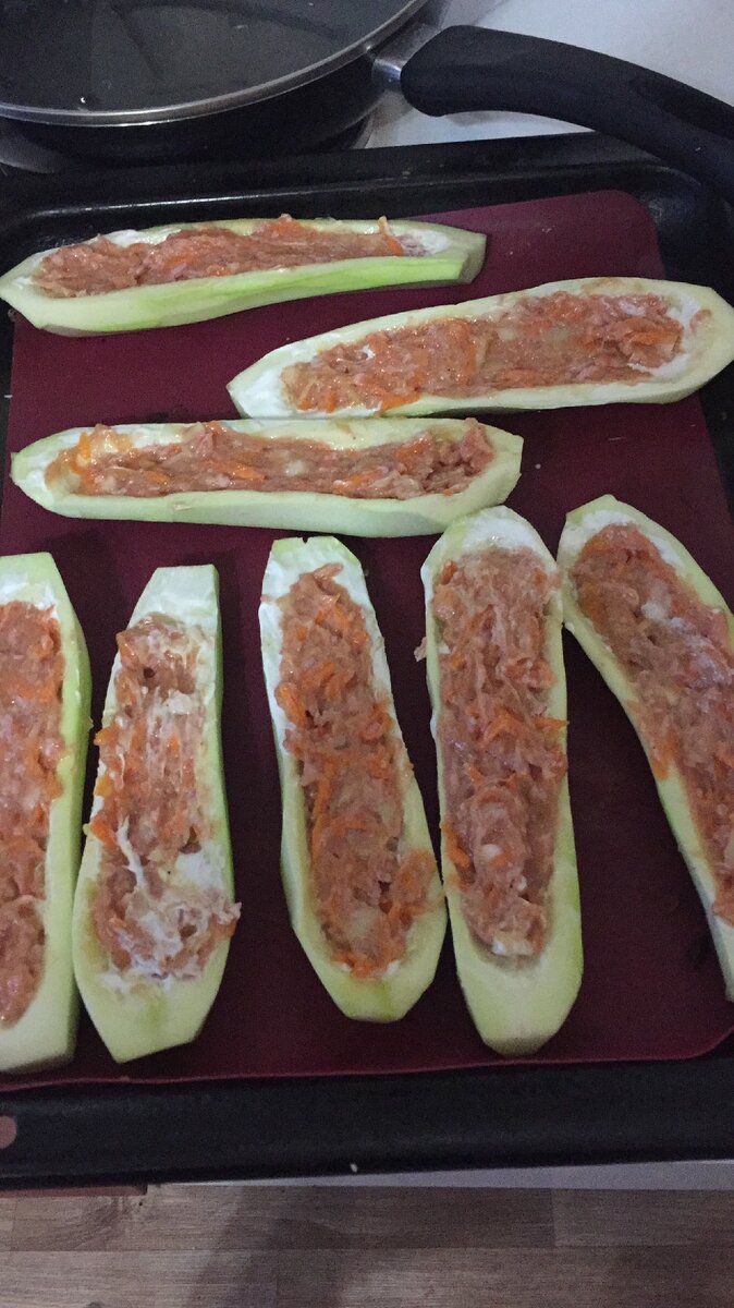 Кабачковые лодочки