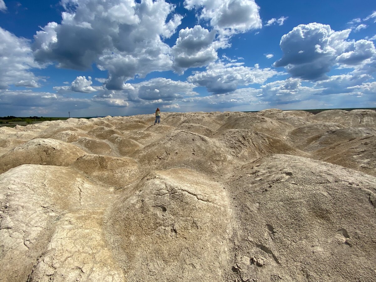 Падовский карьер в Самарской области дюны