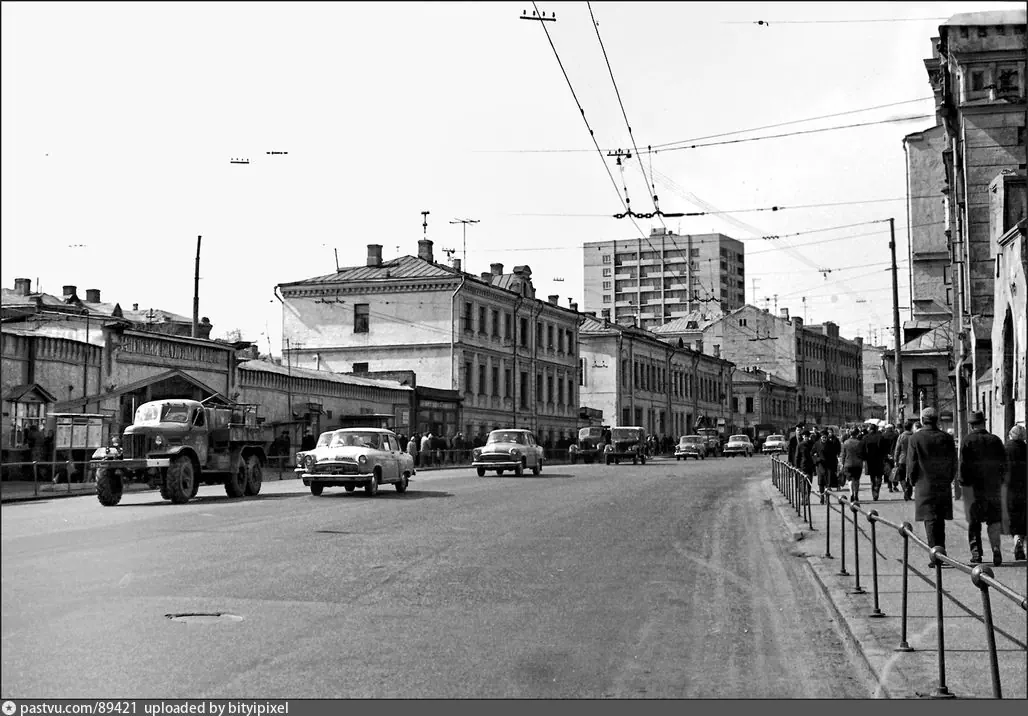 Зацепский вал, 1968 г. Автор: Иванов Б. Н.