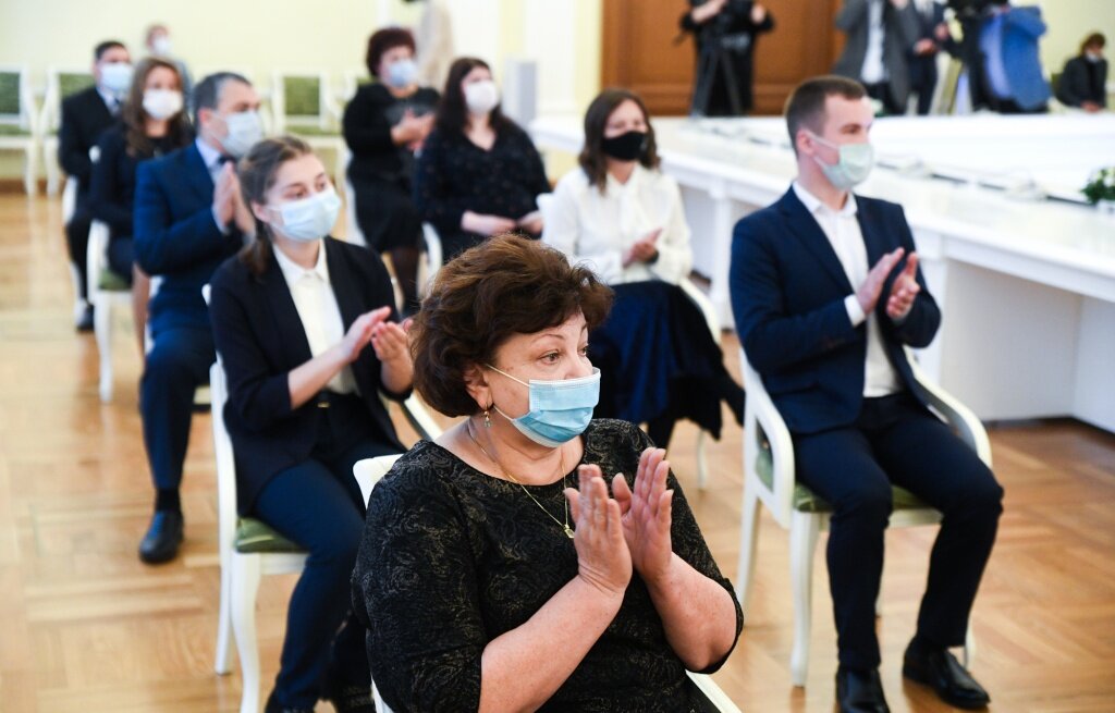 Председатель областного Совета ветеранов Лариса Щербакова
