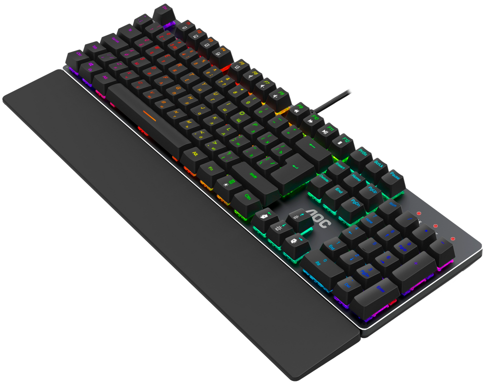 На механиках, как правило, клавиши расположены выше, чем на мембранках