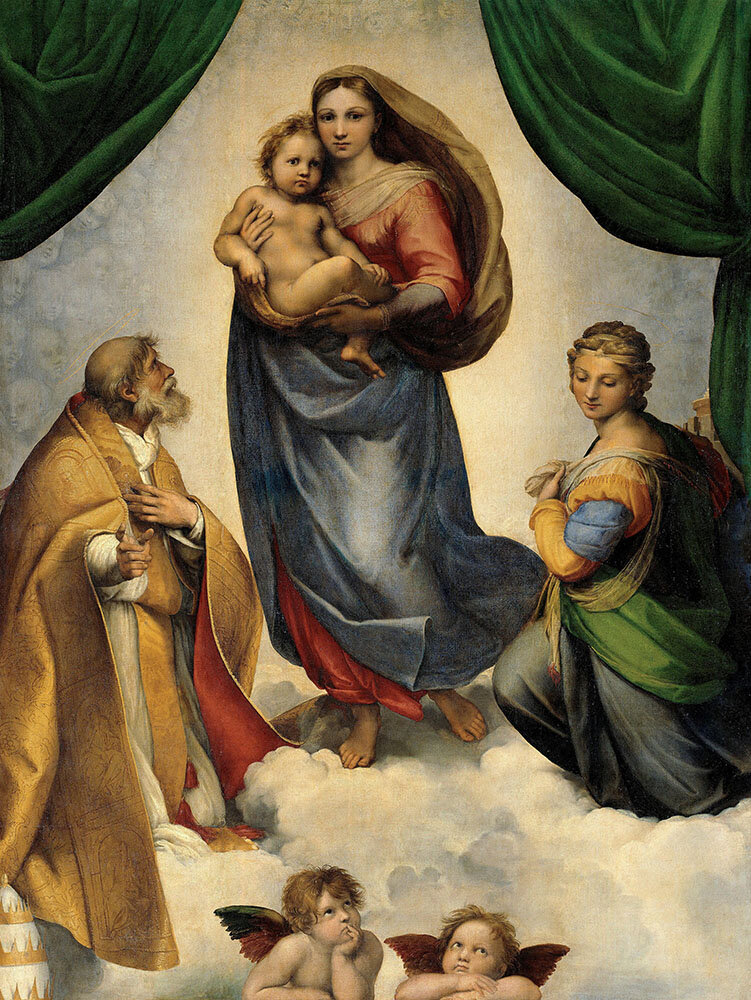 РАФАЭЛЬ. Сикстинская мадонна