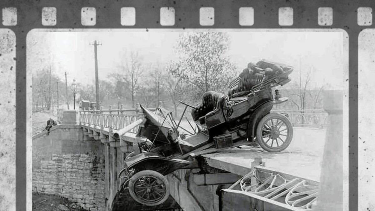 Первые в мире ДТП в фотографиях | История одного снимка | Дзен