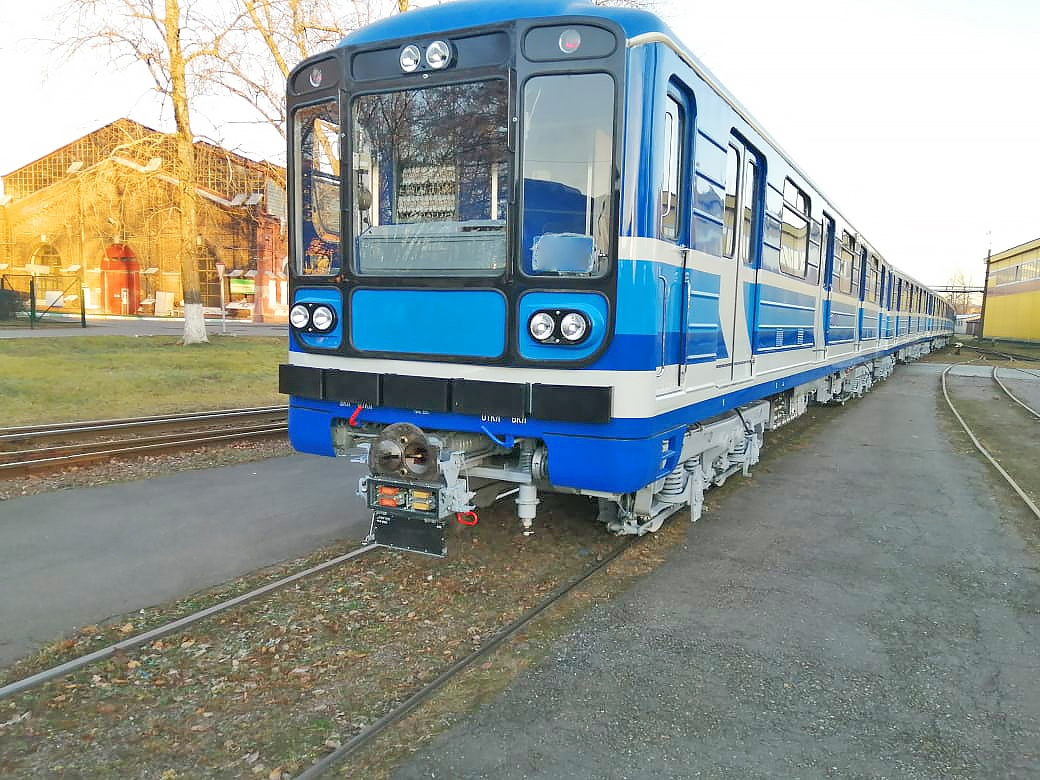 Отремонтированные вагоны для Самары, ремонт которых был завершен в ноябре 2021 года