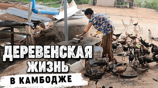 Поездка в камбоджийскую деревню