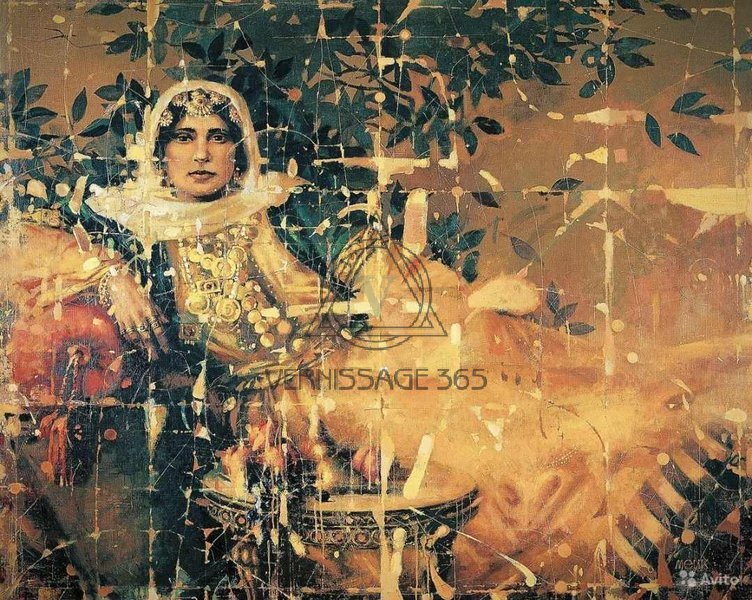 Художник Melik Agamalov 
Живопись, 2000-е , 125×155 см
Масло на холсте , в раме 153х183 см.