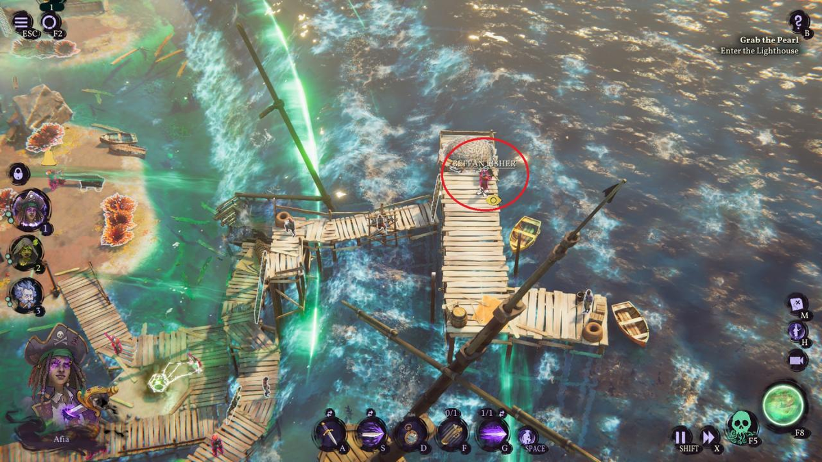 ✅Этот гайд по игре Shadow Gambit: The Cursed Crew поможет вам найти всех разработчиков на разных картах. При игре вам следует нажать «h», чтобы выделить врагов и видеть их имена.-74