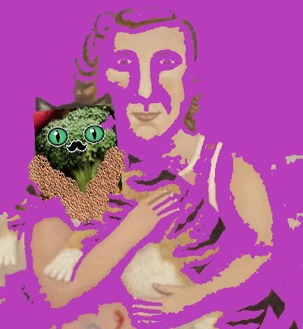 Как бы абстракция, с приложением руки автора.