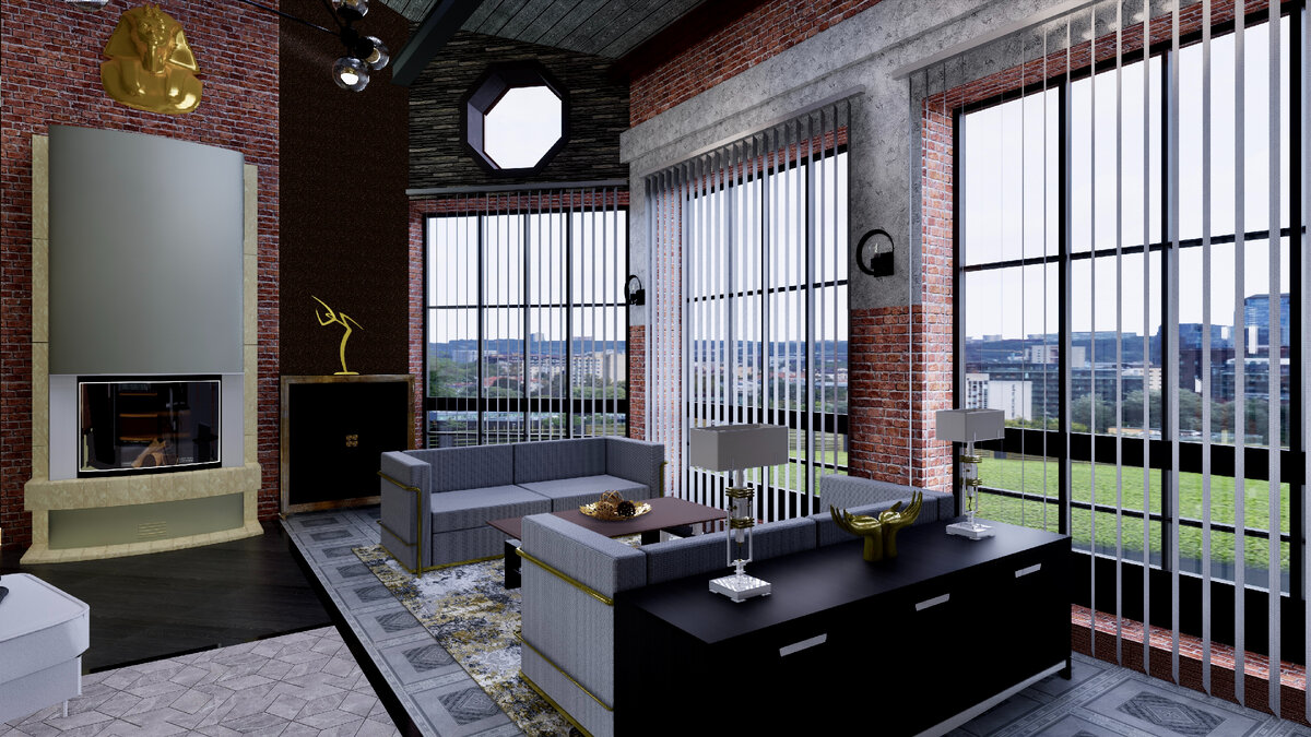 г. Москва ул. Новорязанская 26. Рендер Regolitdesign.