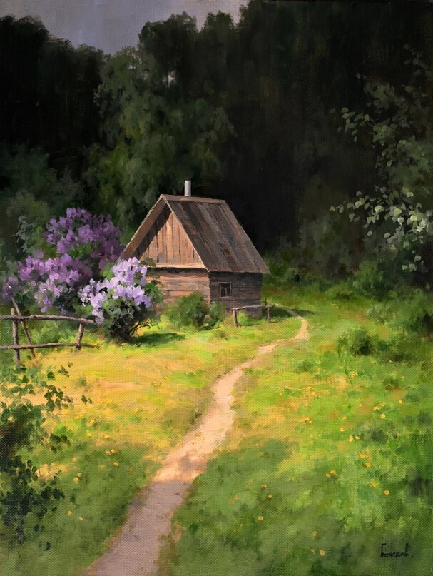 Роман Божков. На опушке