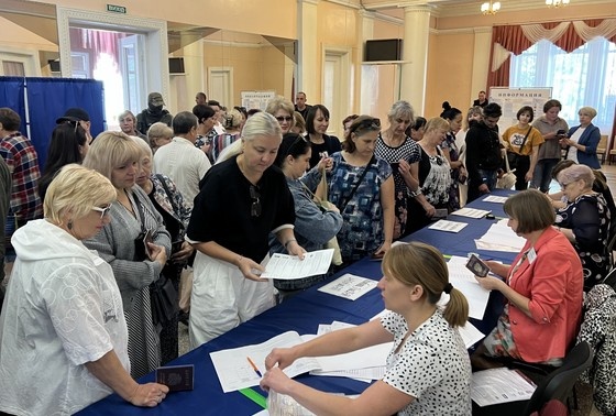    Единый день голосования в Донецке