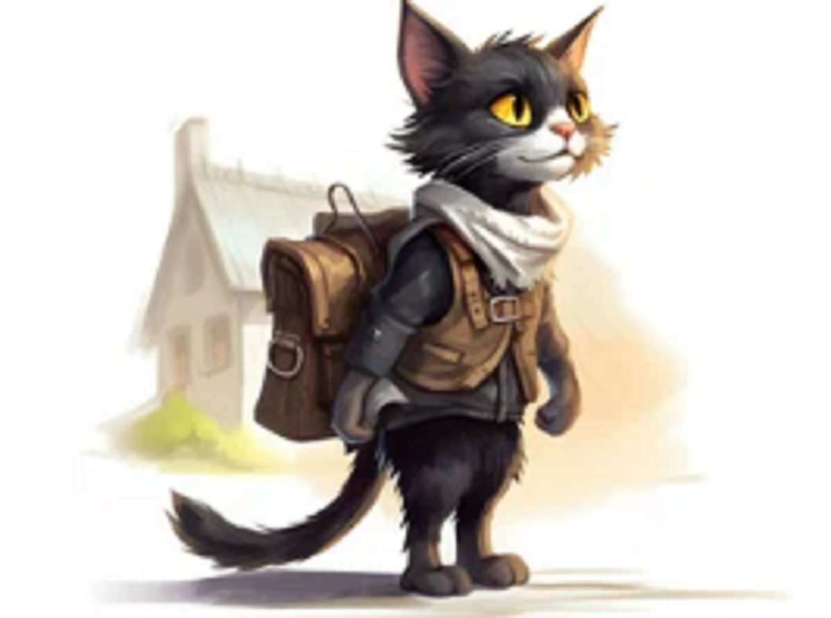 Собрался в дорогу, переезжать.