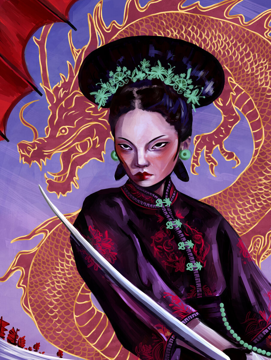 Чжэн Ши / © sandrahl89 / sandra892.artstation.com 