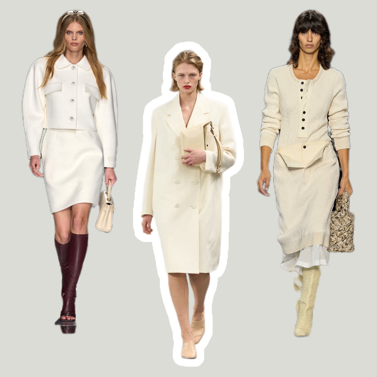 фото Vogue Ranway, коллекции SS 2024, коллаж составлен автором