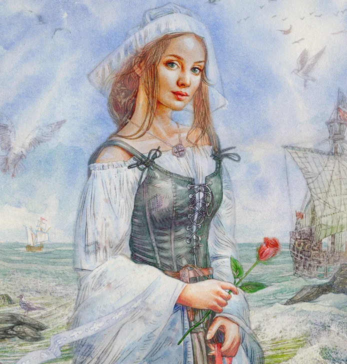 Кирилл Прокофьев, "Эскиз персонажа сказки" | https://illustrators.ru/illustrations/1376490