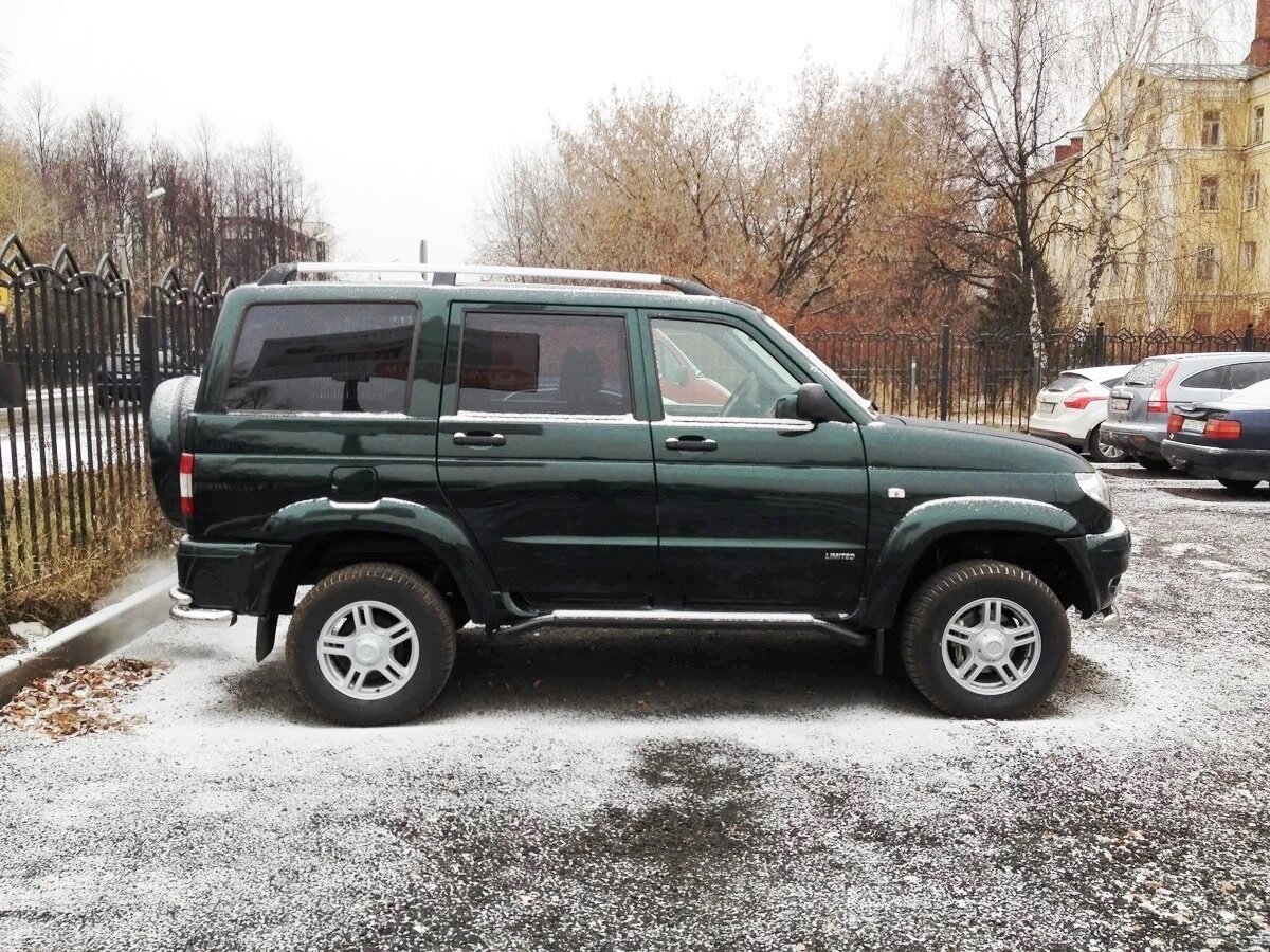 На следующий день, после покупки. 01 ноября 2014 года. На стоковой каме. В этот же день купил зимнюю резину, в максимальном заводском  размере -245/70R16.