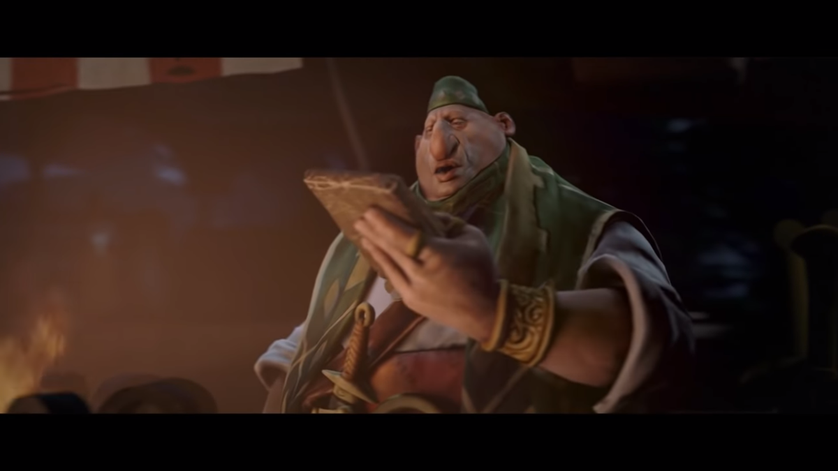 Дота 2. Кадр из трейлера.