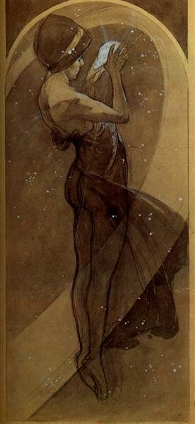 "Северная звезда" Альфонс Муха (1902)