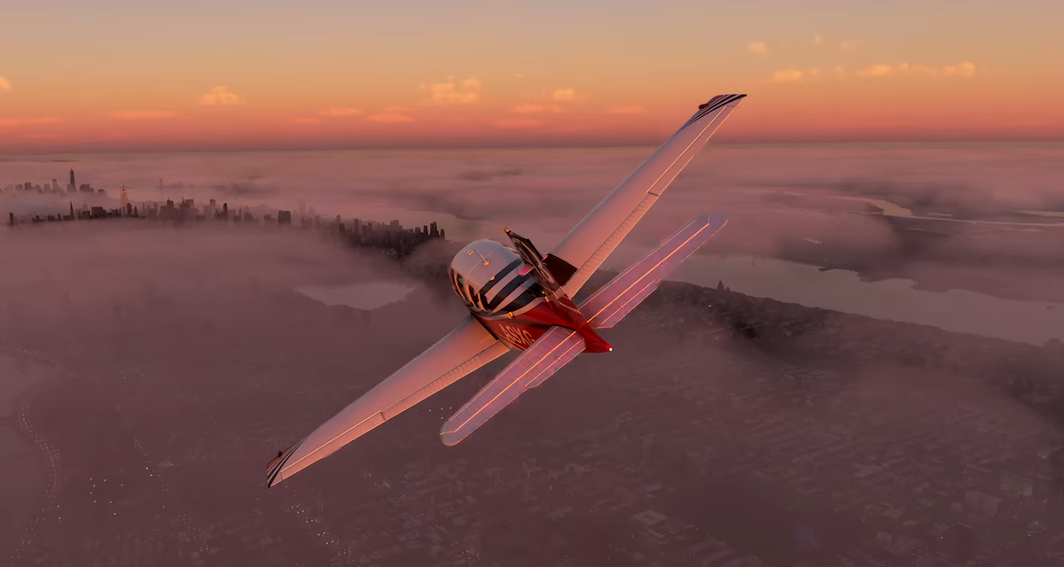 Скриншот игры Microsoft Flight Simulator