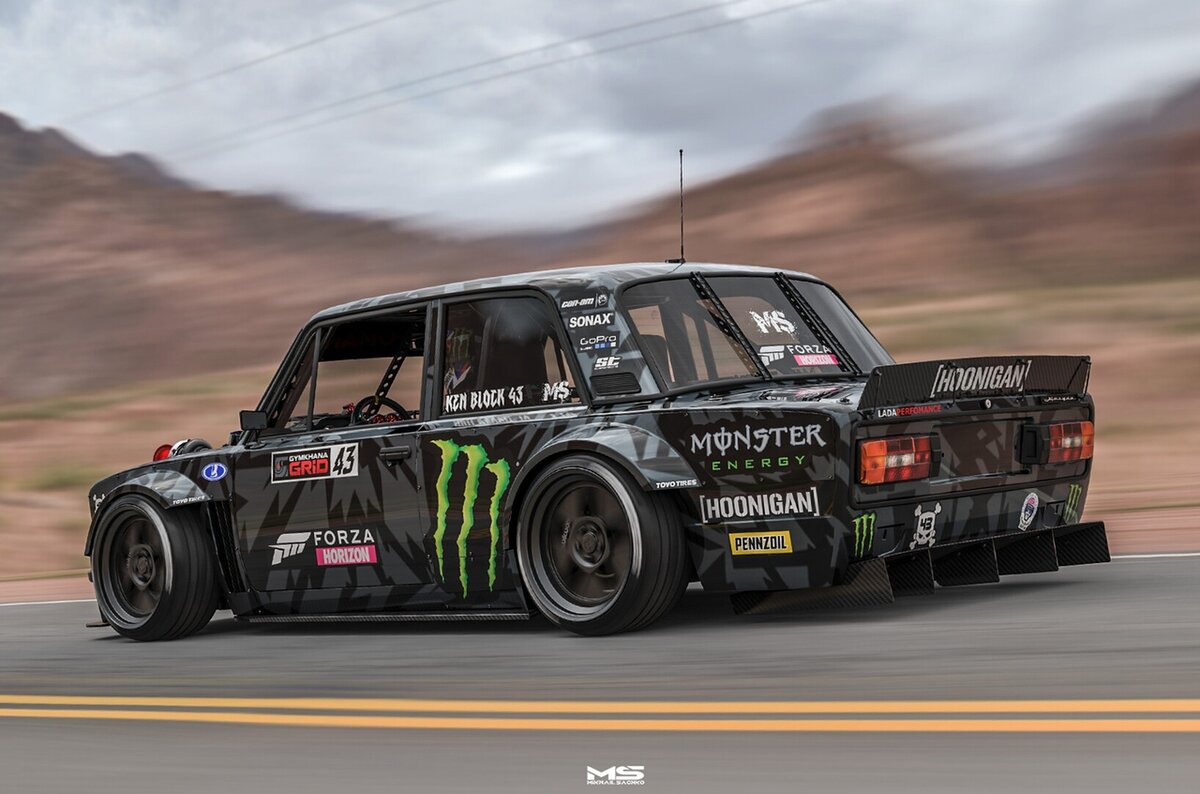 ваз 2106 ken block