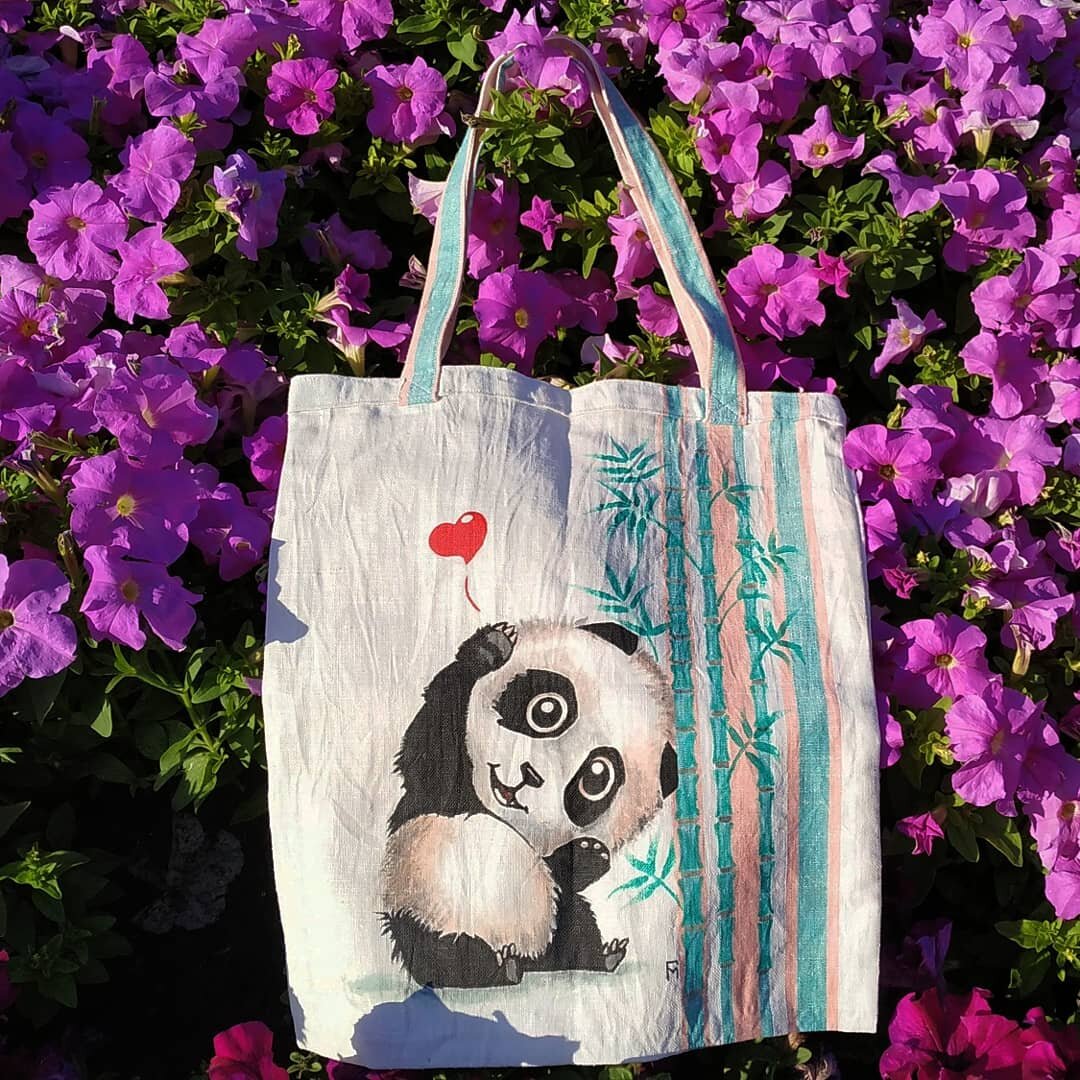 Эко-сумки собственного производства.