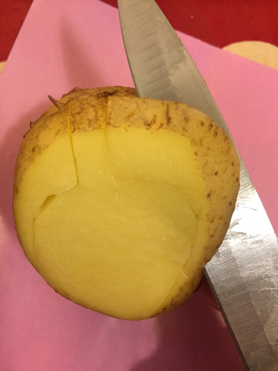 Как печатать картошкой