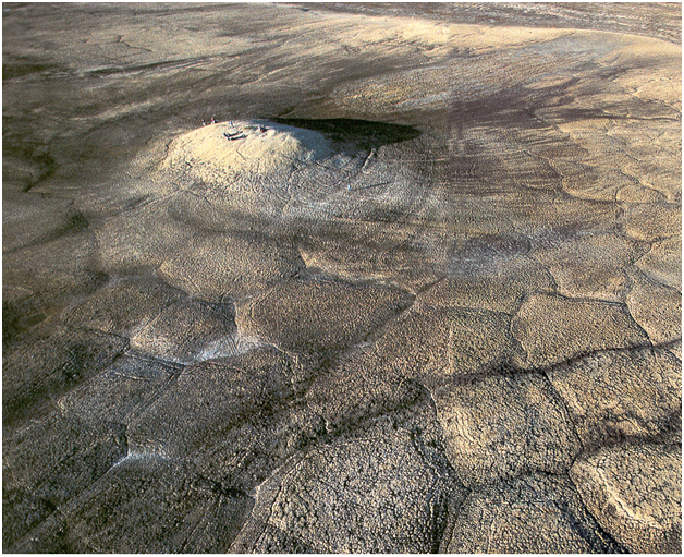 Кратер Хафтон. Типичный пейзаж