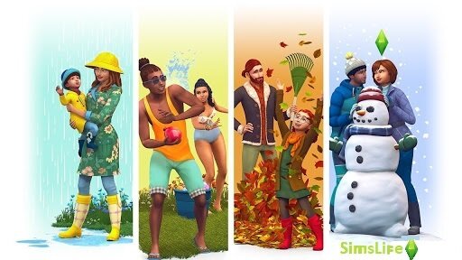 Все времена года (1-Весна, 2-Лето, 3-Осень, 4-Зима)