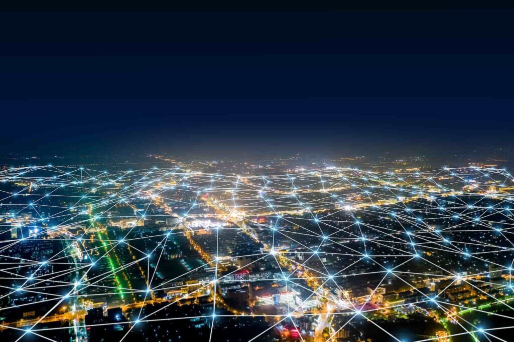 Иллюстрация компании Emrod к проекту масштабного распространения беспроводного электричества