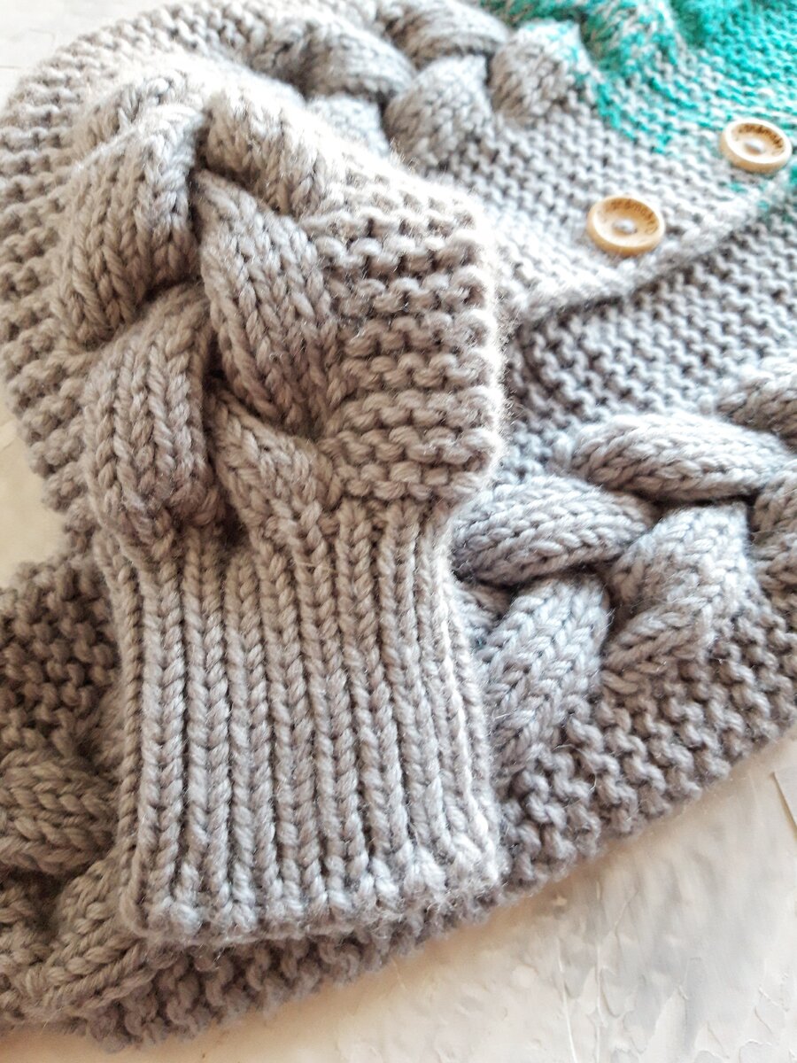 Вязаный комбинезон 