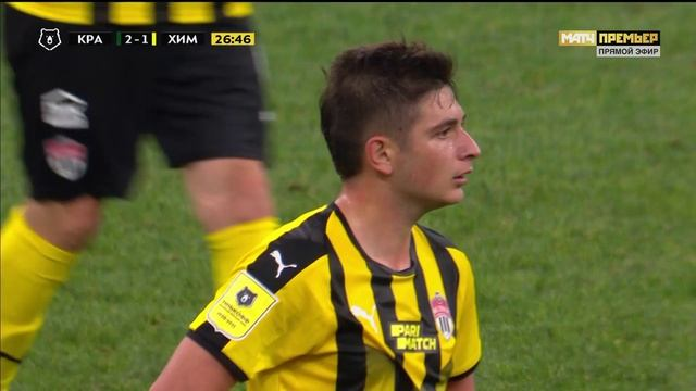 Аршака Корян после первого гола, источник https://matchtv.ru/