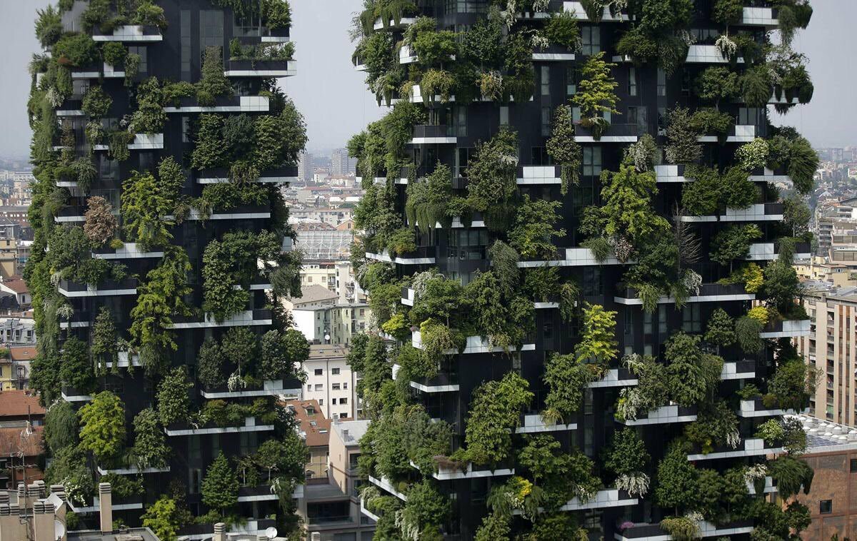 Жилой комплекс «вертикальный лес» (Bosco verticale), г. Милан