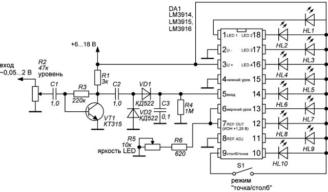 Схема из тырнета.